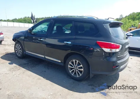 2015 Nissan Pathfinder Sl из США, поврежденный, VIN 5N1AR2MN0FC716850